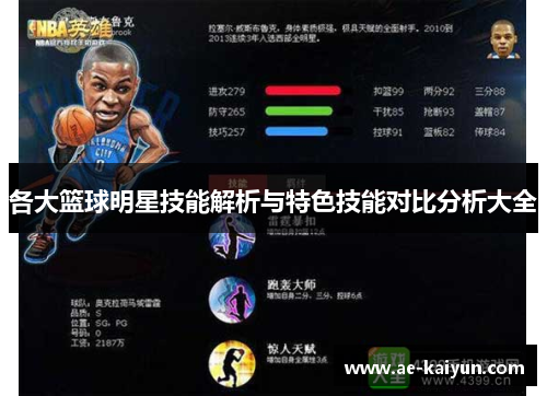 各大篮球明星技能解析与特色技能对比分析大全